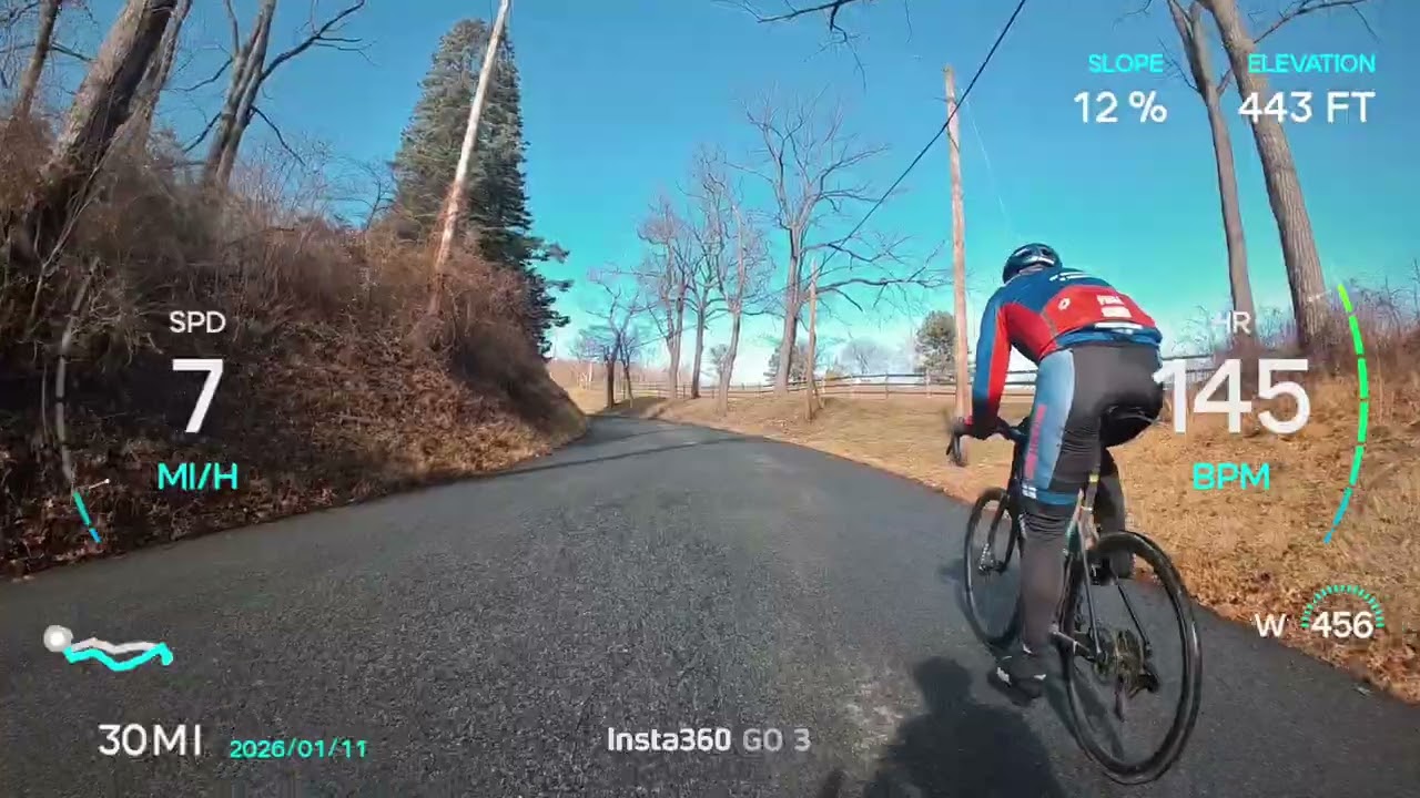 Rippin up a hill in NJ