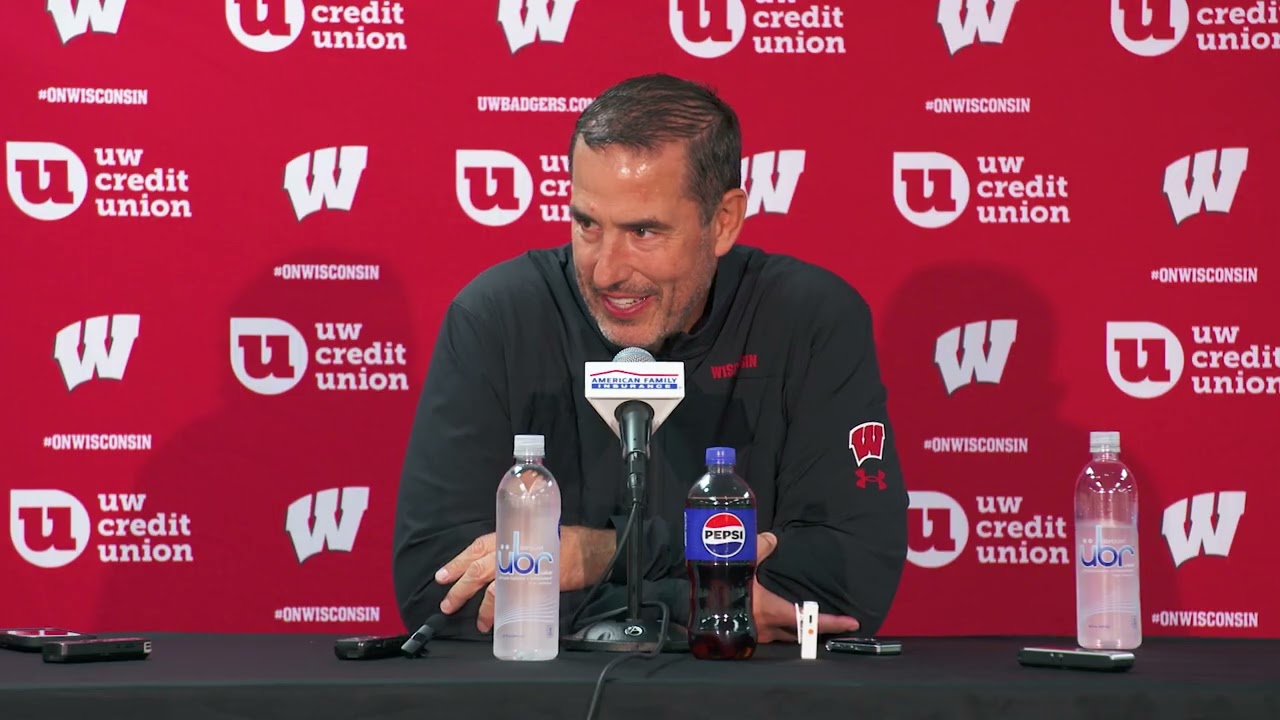 Luke Fickell Weekly Press Conference || Wisconsin Football || Sept. 8, 2025
