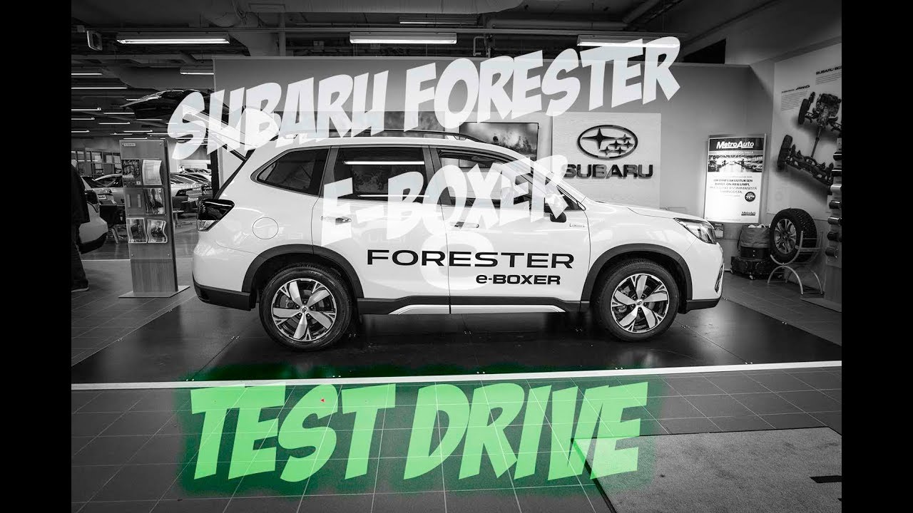 Subaru Forester e-Boxer koeajo