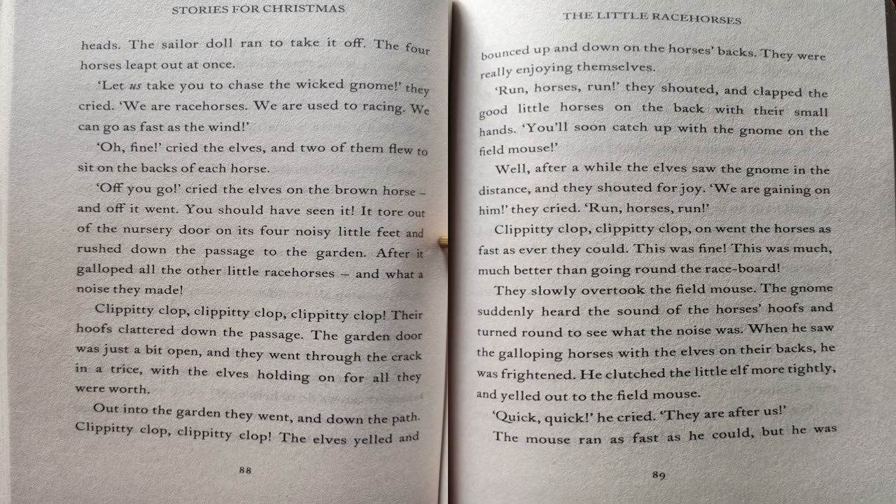 Enid Blyton Stories For Christmas - The Little Racehorses