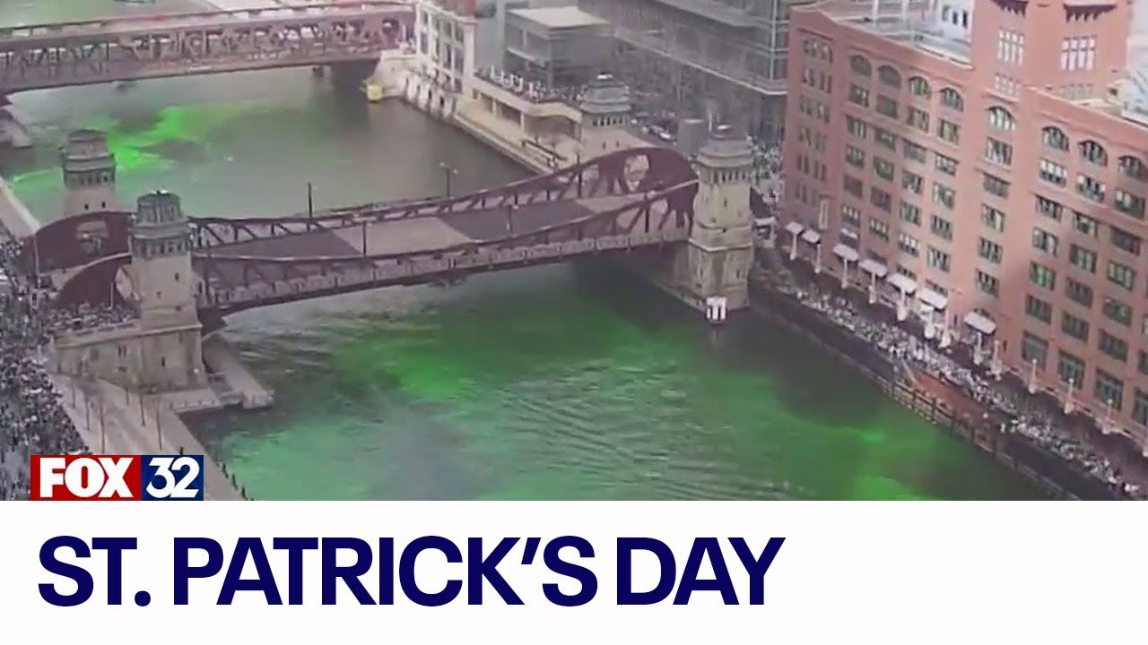 Huge crowds pack downtown Chicago for St. Patrick's Day