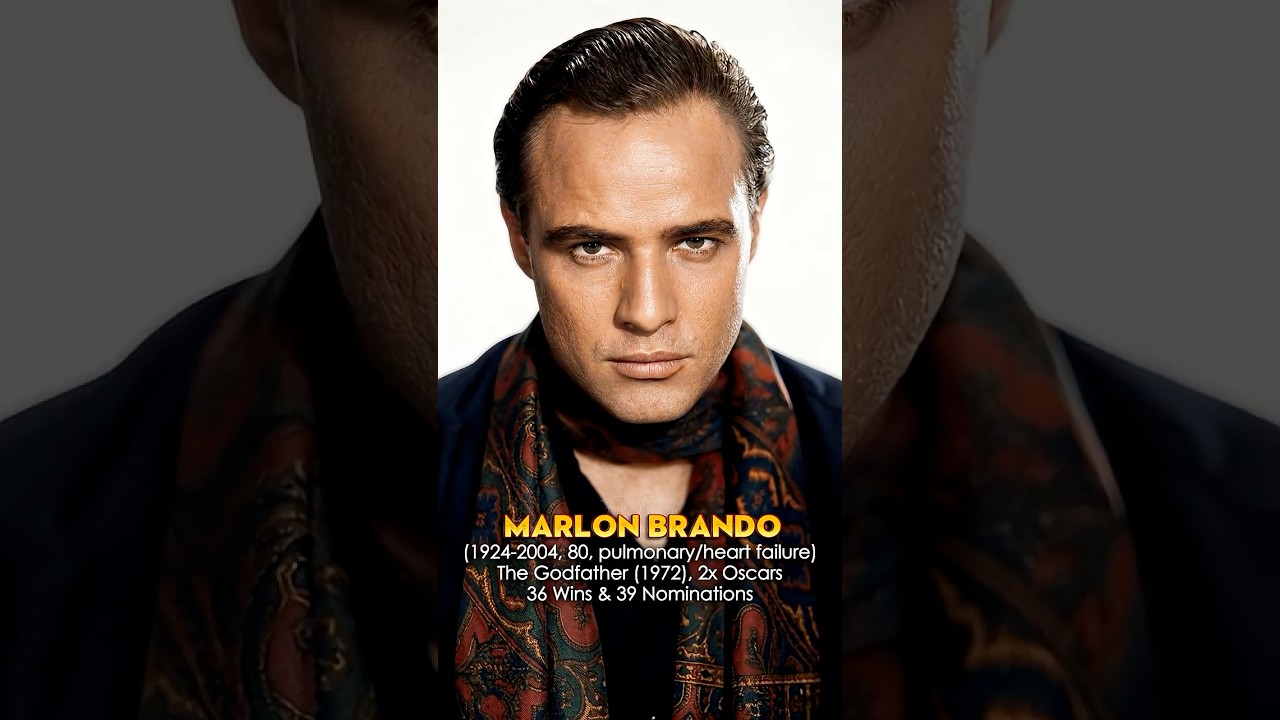 Most Iconic Men of Classic Hollywood Cinema: Then & Now (Old vs Young)