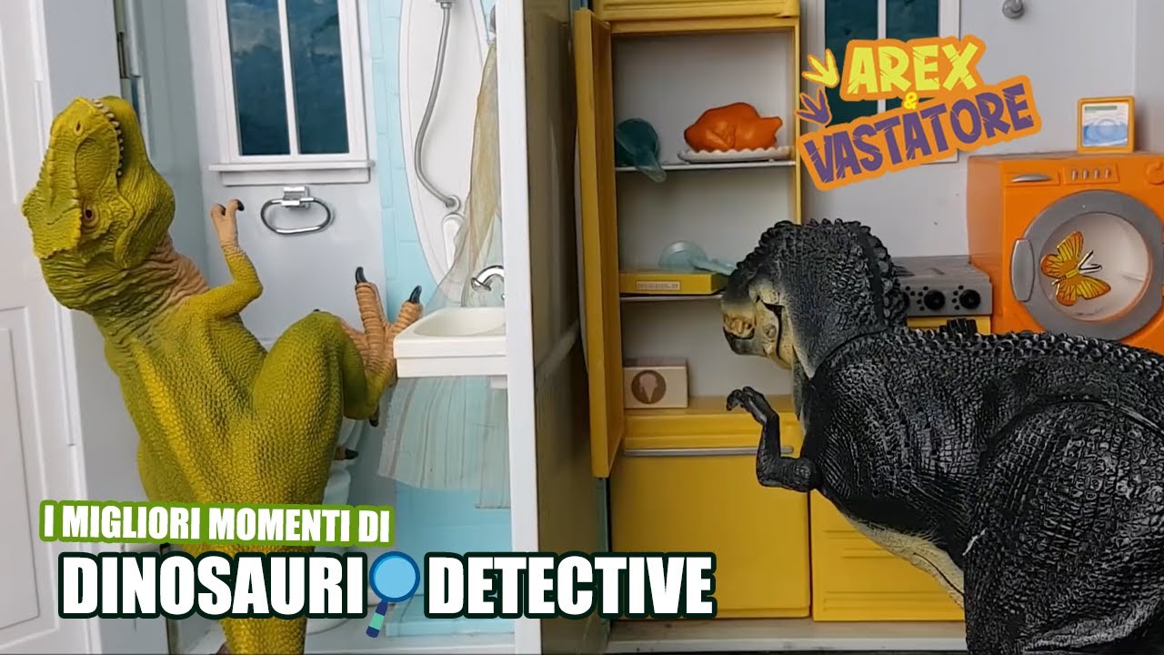 Problemi di carta igienica 🦖🧻 [Clip Dinosauri Detective]