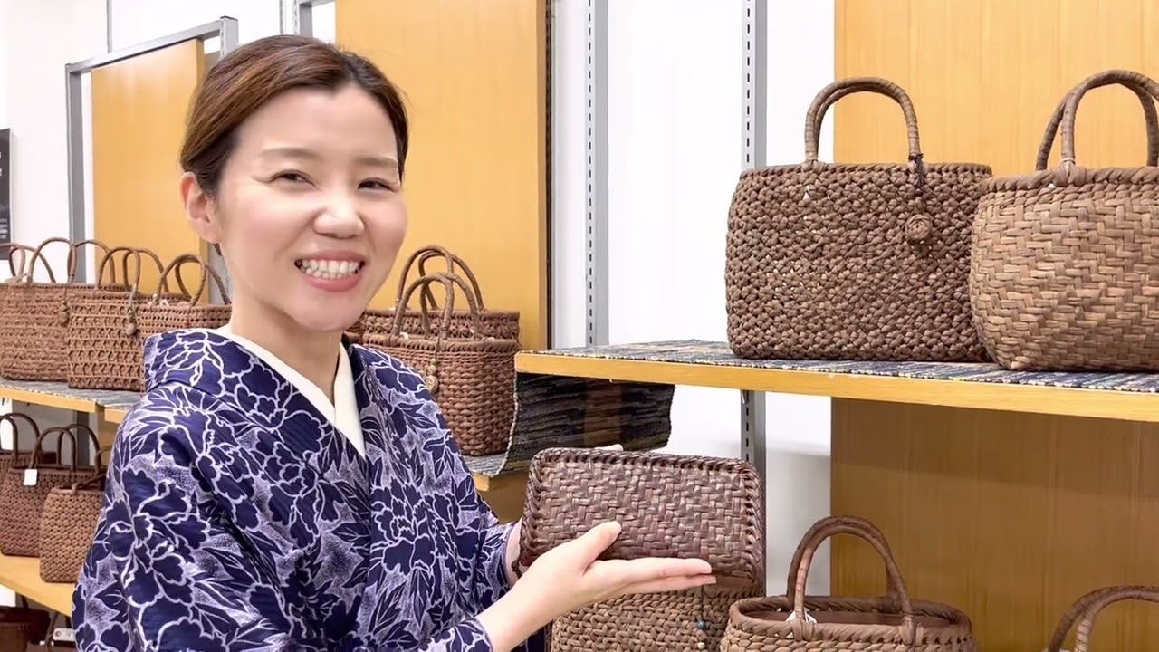 いろはに着物「山葡萄籠！職人さんに聞いてみた。」