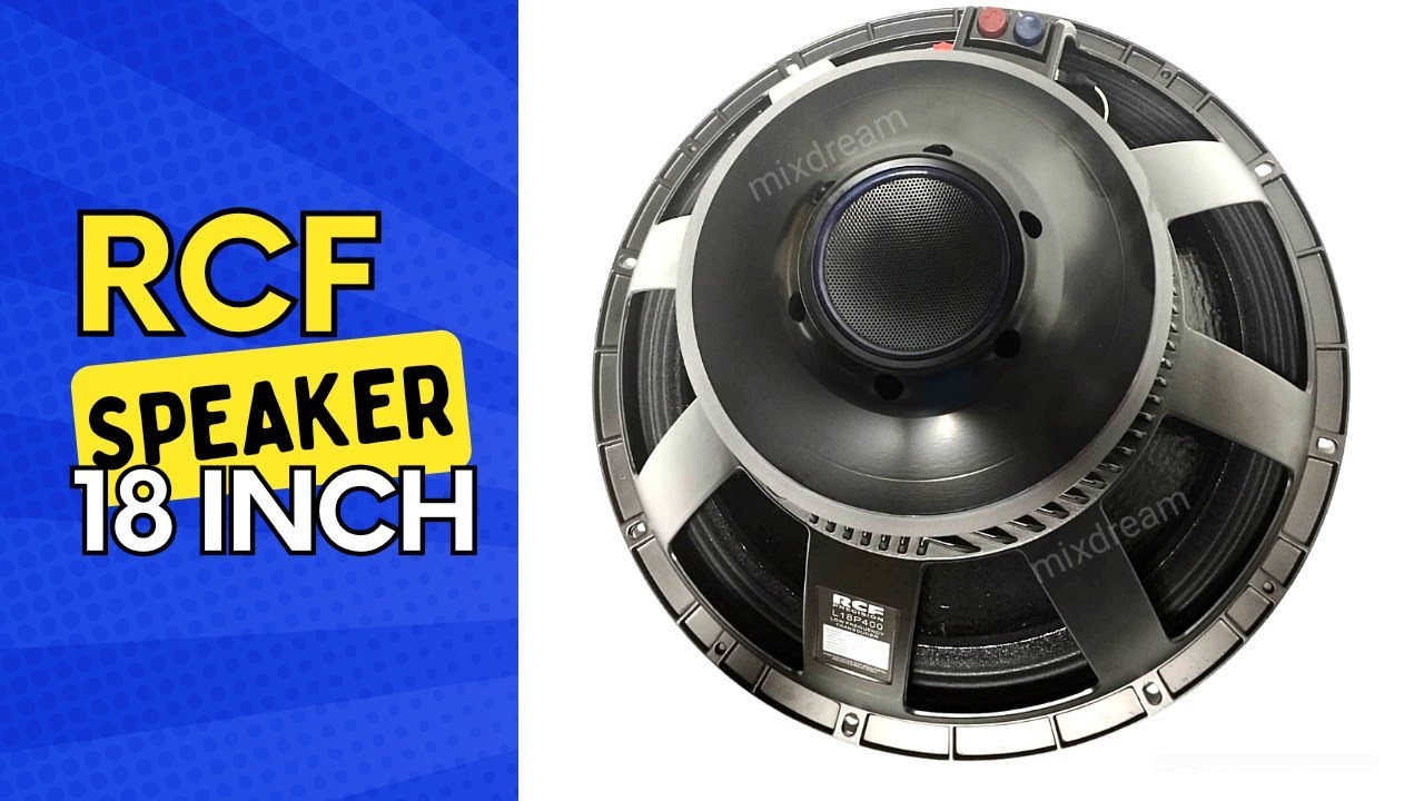 RCF SPEAKER 18 INCH 1200 WATTS
