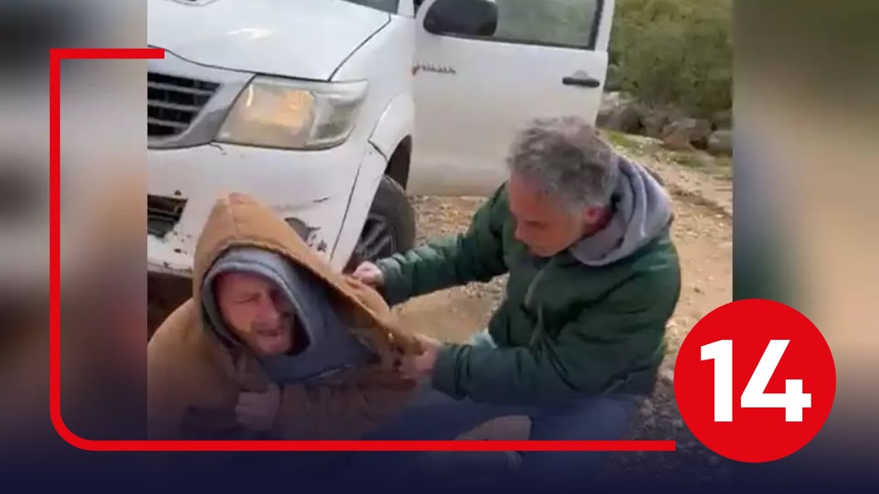 תיעוד: פעיל שמאל קיצוני דרס חקלאי יהודי בהר חברון