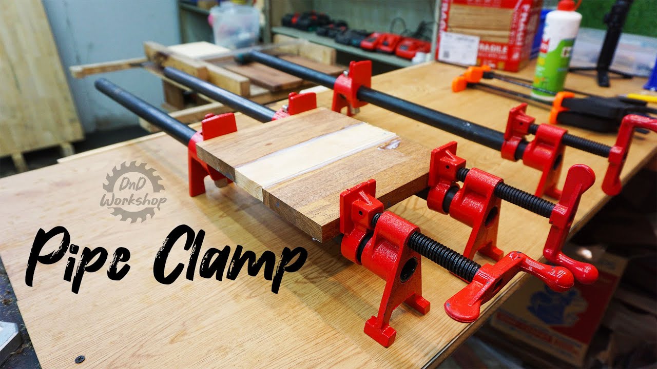 Klem Kayu 150 Ribuan di Tokopedia Mantab! Pipe Clamp 3/4 inch 75 cm