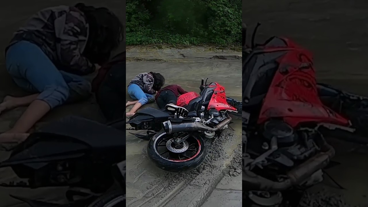 Yamaha R15 Live Crashed 😔 Offering Going Wrong 😰 #shorts