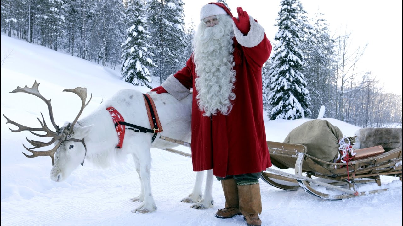 Новости о северных оленях Санты для детей 🦌🎅 Санта в Лапландии, Рованиеми
