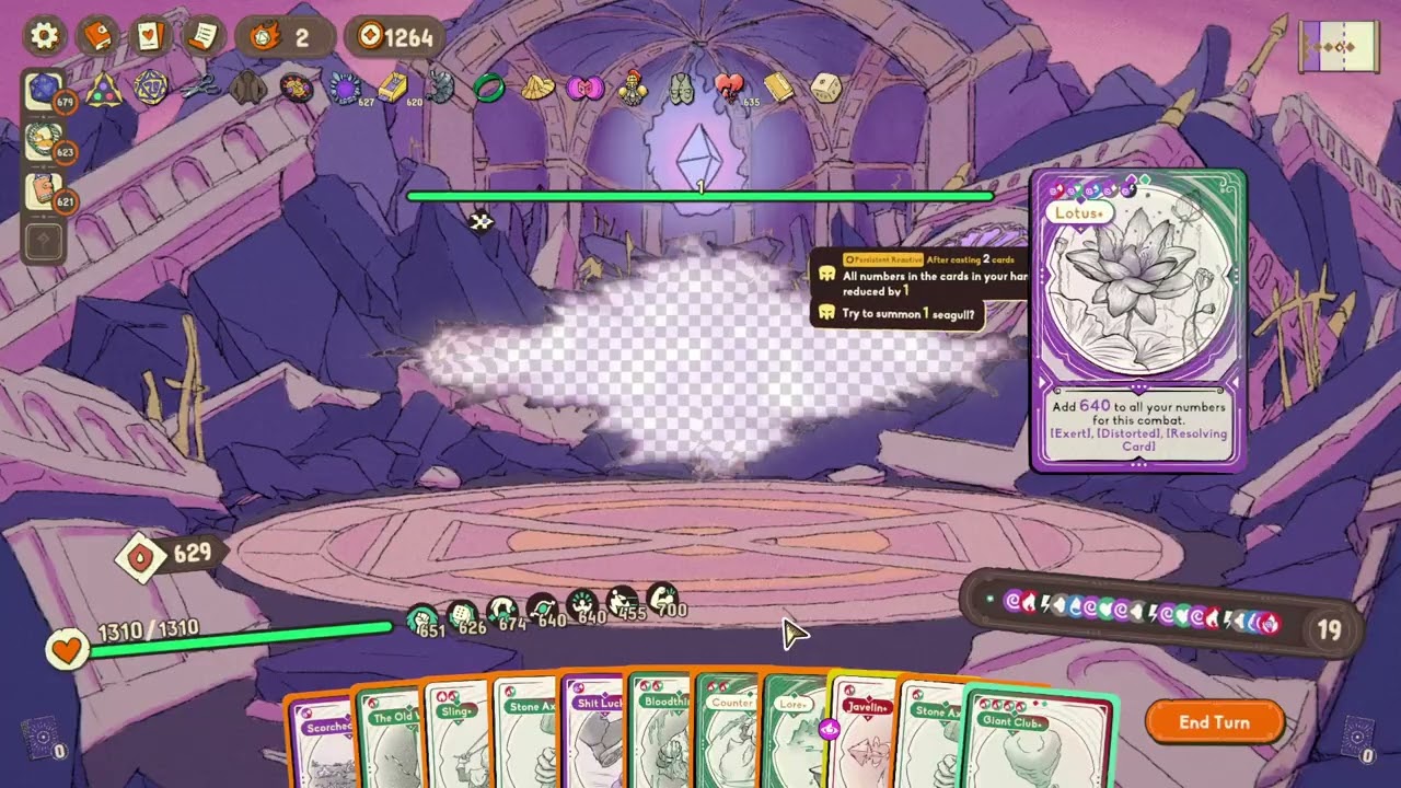 Lotus is a perfectly balanced card - Diceomancer
