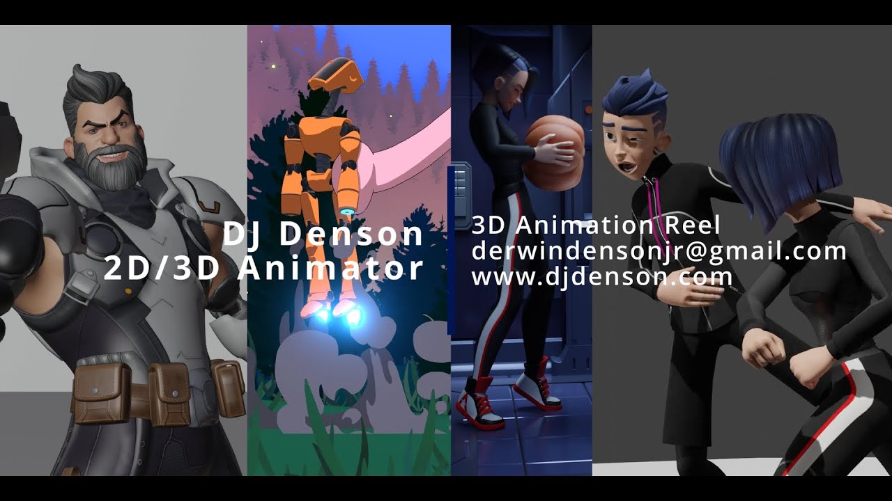 DJ Denson 3D Animation Reel 2025