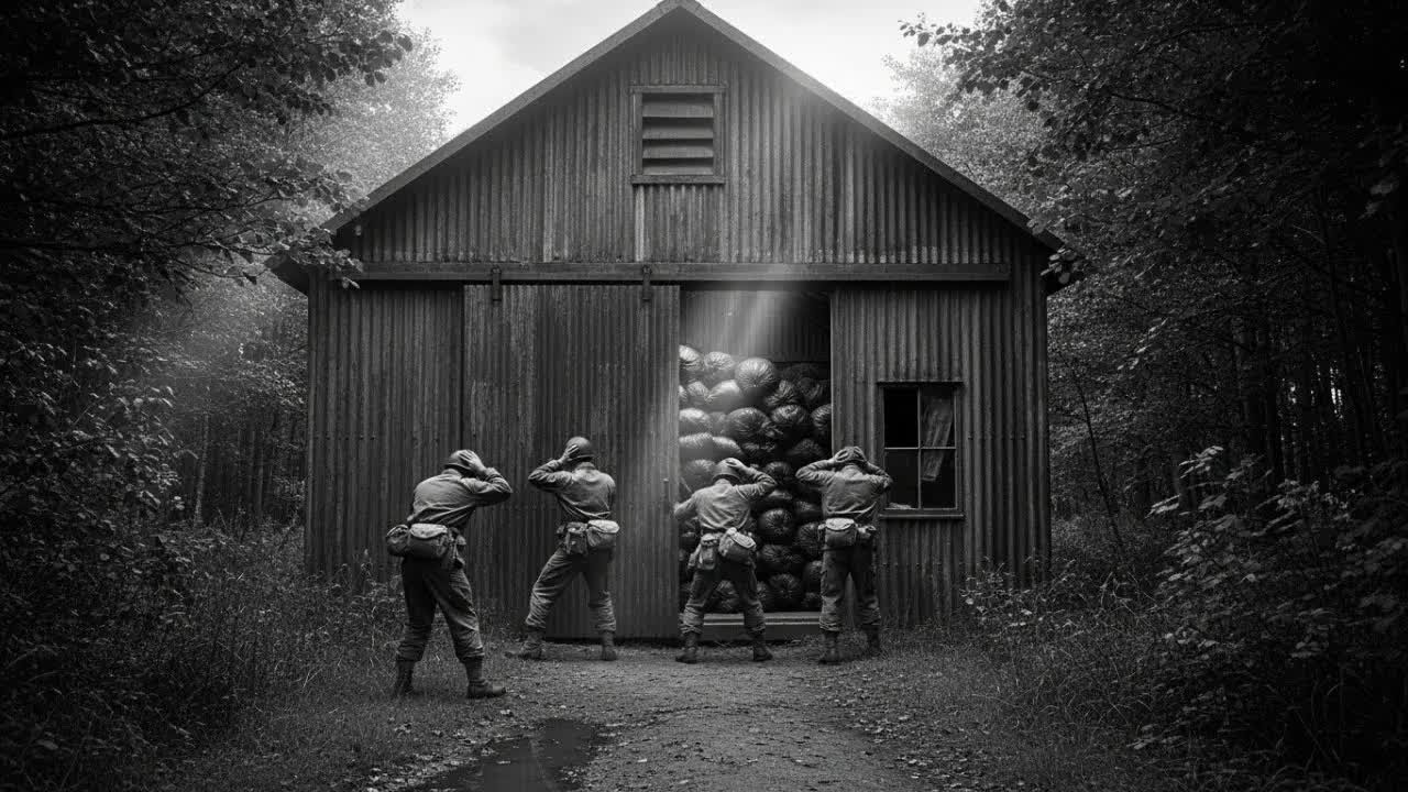 Germany 1945, American Soldiers Found an Old Warehouse Full of Trash Bags—And Froze at What They
