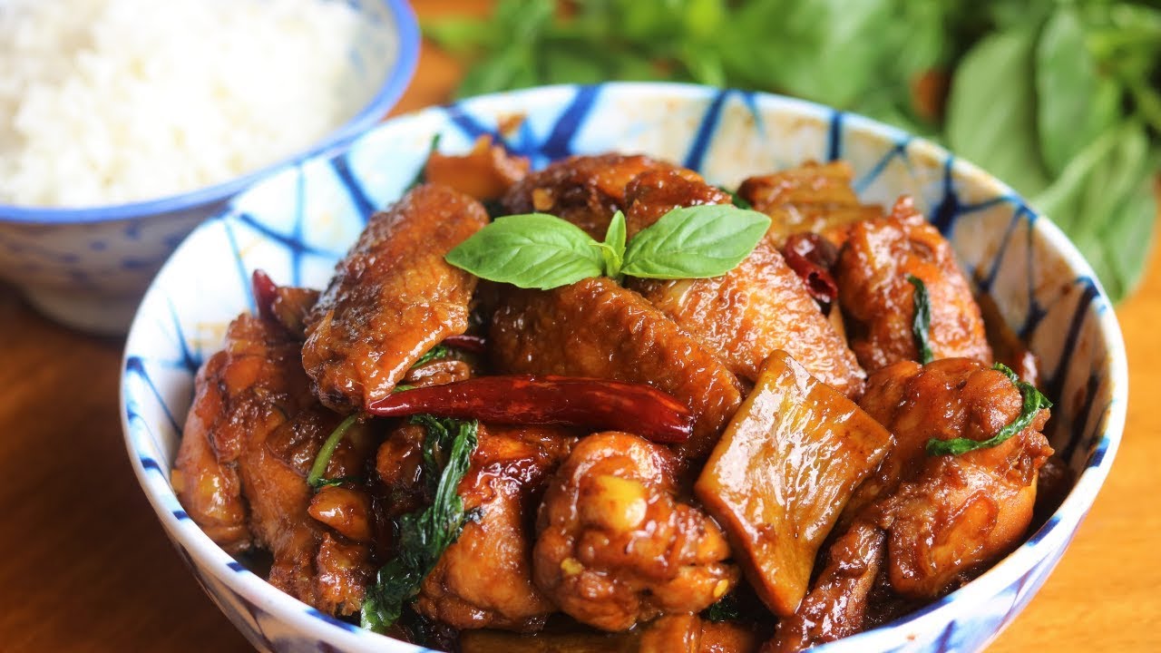 Тайваньский рецепт из трех чашек курицы