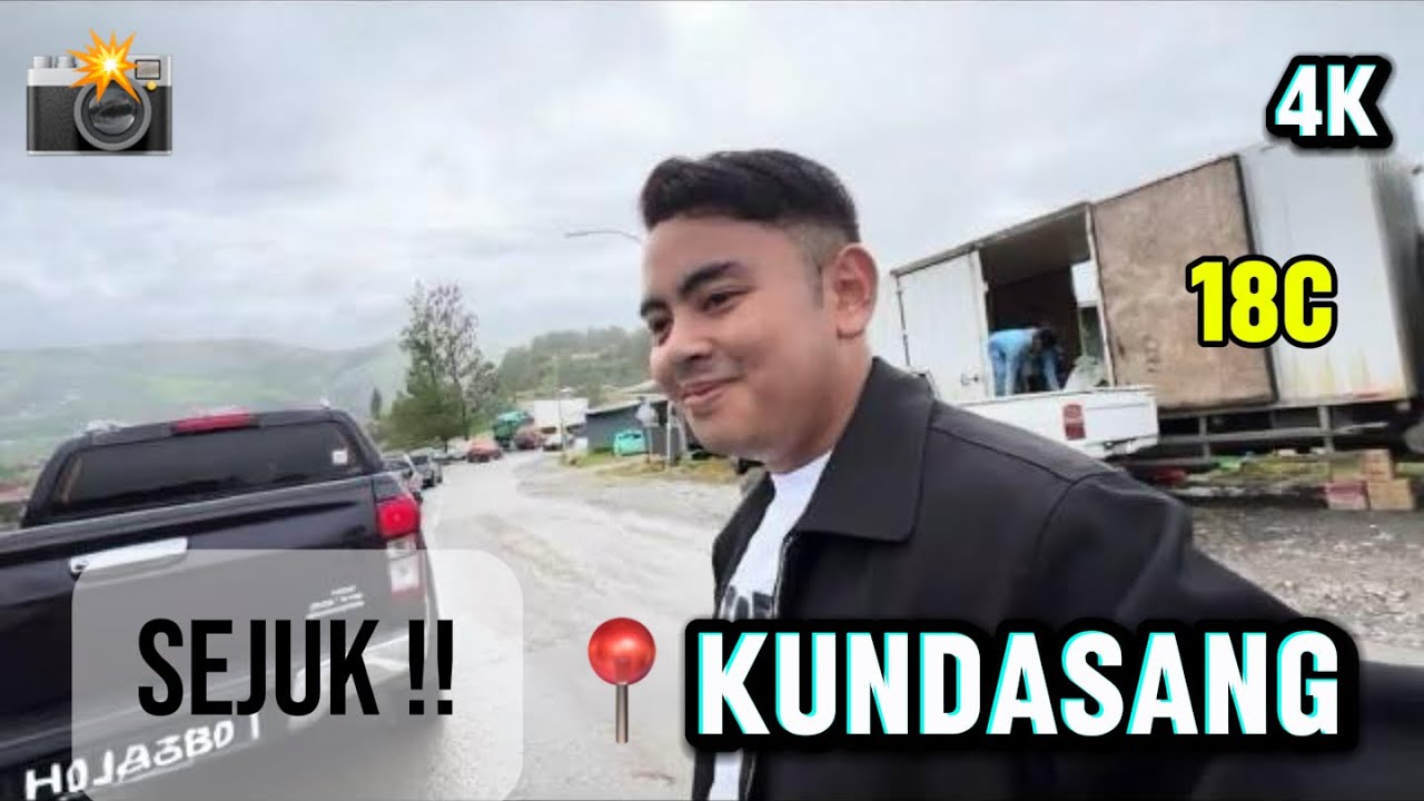 Cuaca Sejuk Awal Pagi Di Kundasang // Jalan Berkabus Tebal