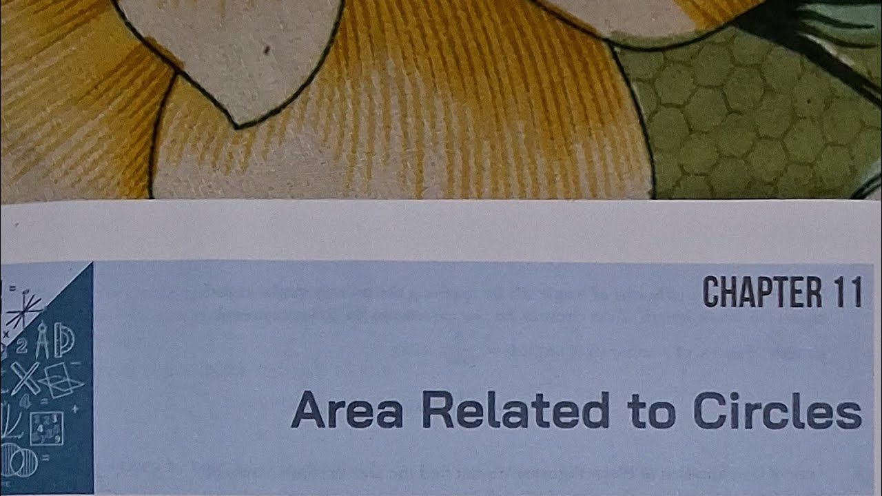 Area related to circles class 10th maths pyq