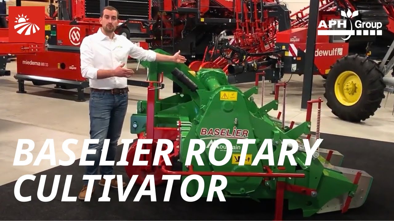 Baselier rotary cultivator with Mountain high-speed plates