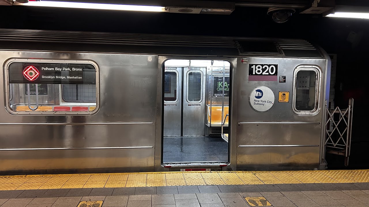 IRT Subway: R62A (6) Express Train Ride from Bklyn Bridge to Pelham Bay Park via City Hall Loop
