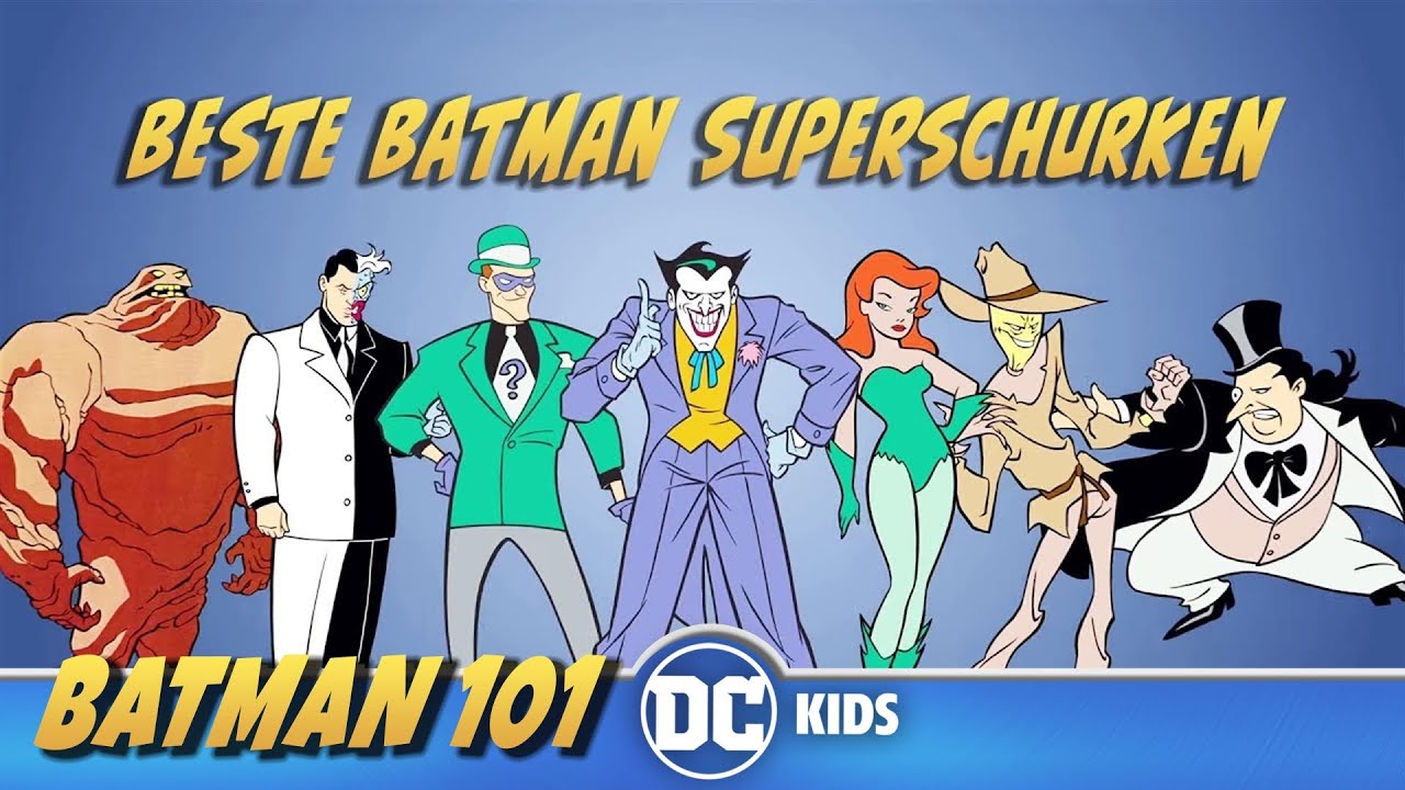 Beste Batman Superschurken | Batman 101 auf Deutsch | DC Kids