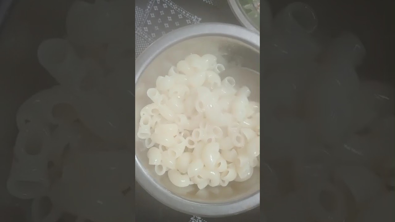 Children's special dish white pasta recipe.       😋😋😋😋