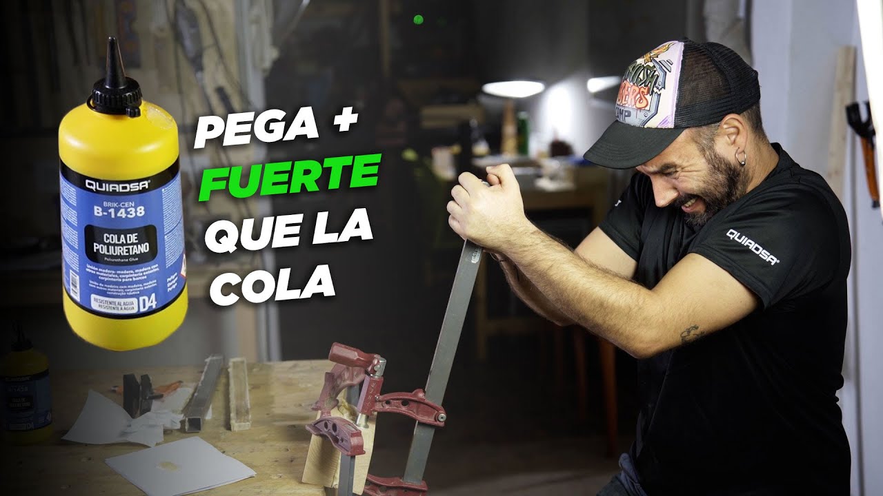 Cola de Poliuretano - Más fuerte que la cola blanca para madera