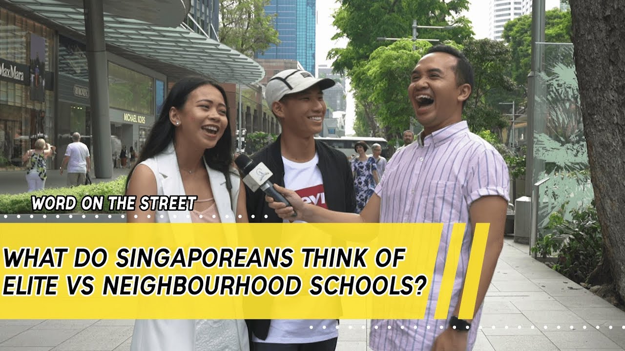 What Do Singaporeans Think Of Elite Vs Neighbourhood Schools? | Word On The Street