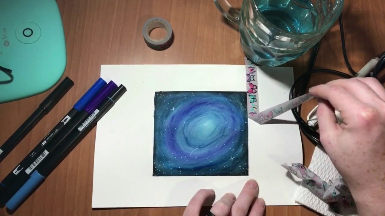 How to Make a Tombow Galaxy