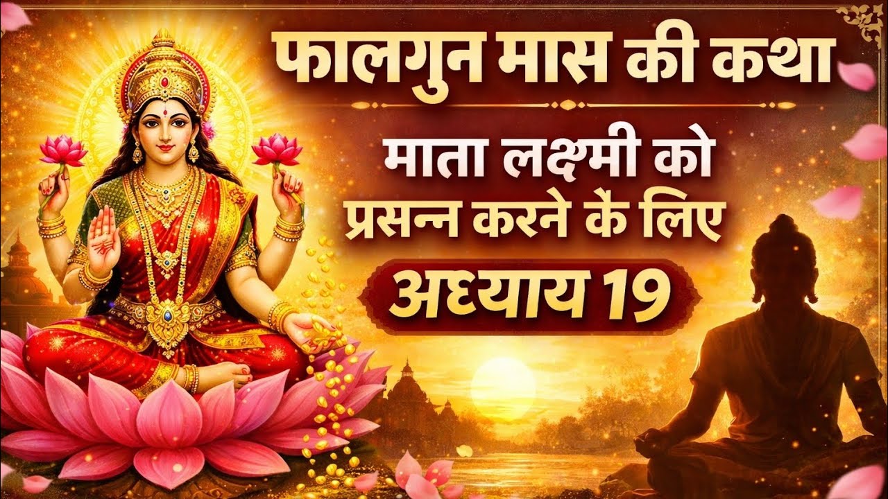 जाने फाल्गुन मास कितना उपयोगी है माता लक्ष्मी को प्रसन्न करने के लिए | फाल्गुन मास की कथा अध्याय 19 