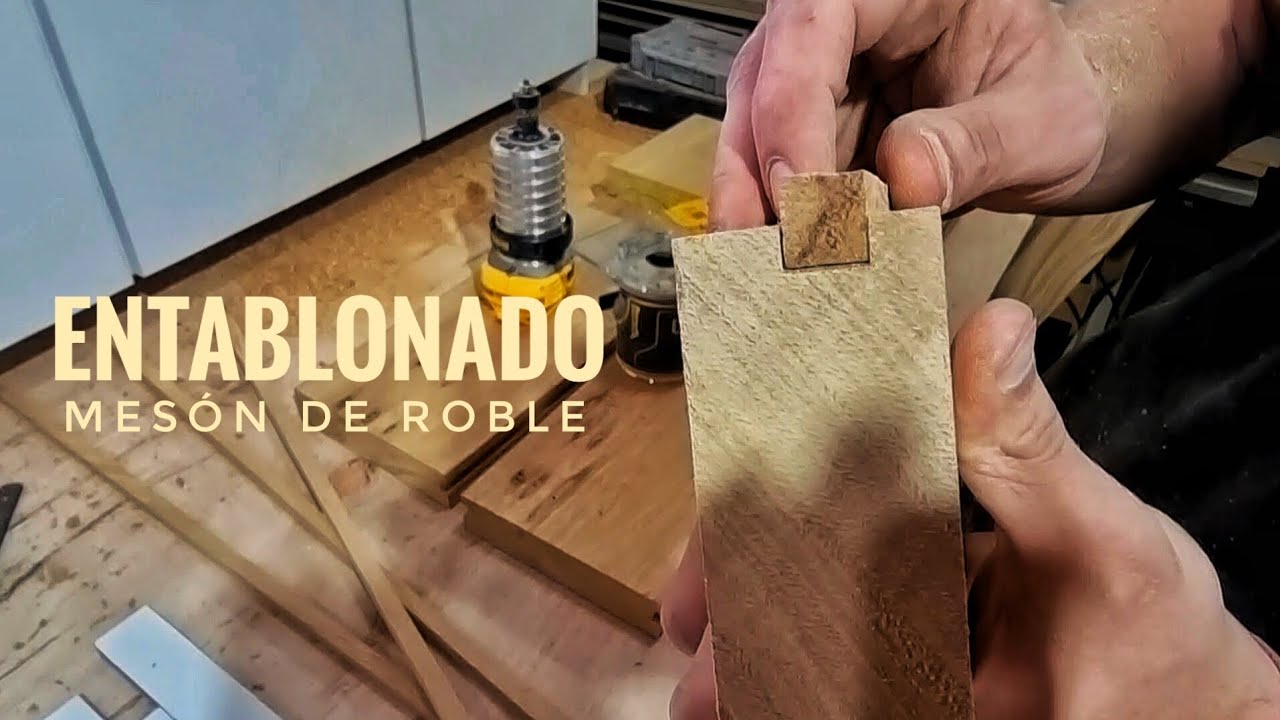 MESADA DE ROBLE | Como hacer un Entablonado | Bang!