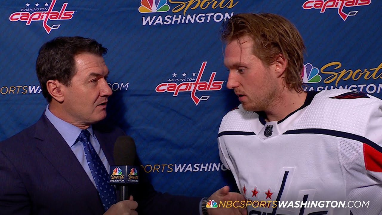 Rasmus Sandin surprising himself with how well he's playing with Capitals