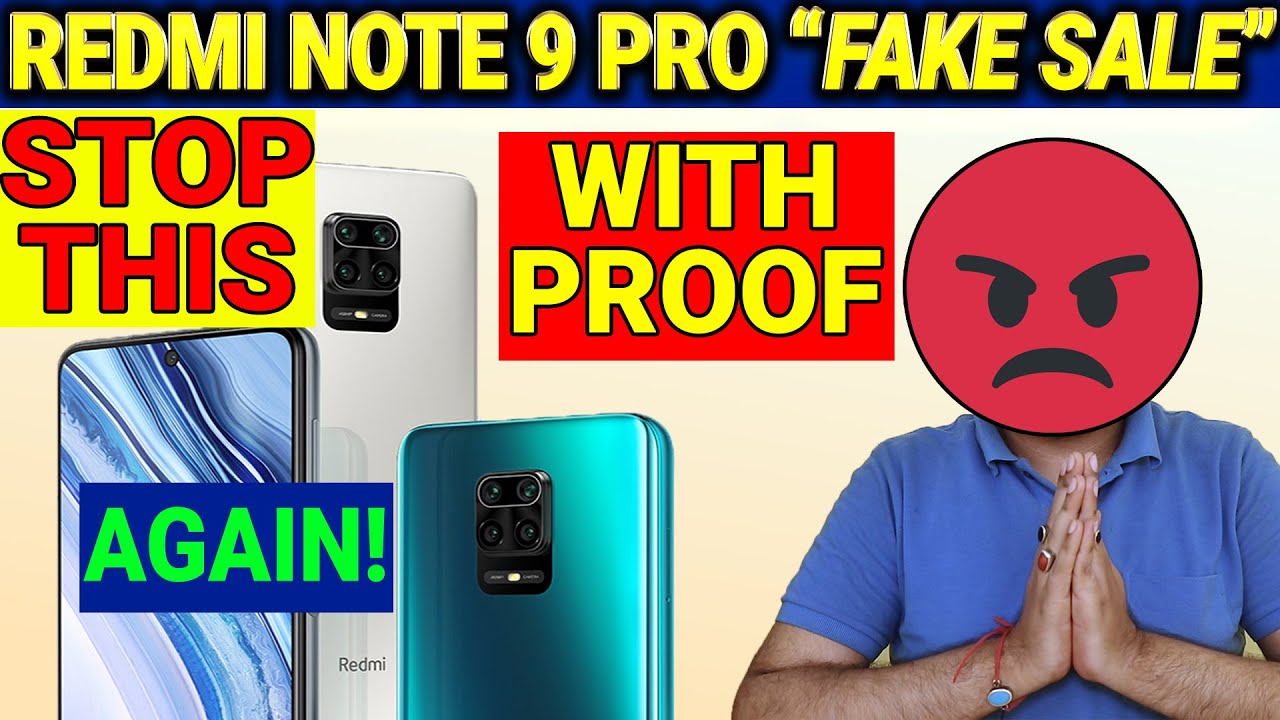 Redmi Note 9 Pro Fake Sale Exposed [With Proof] | Xiaomi Fake Flash Sale Exposed | Redmi Fake Sale