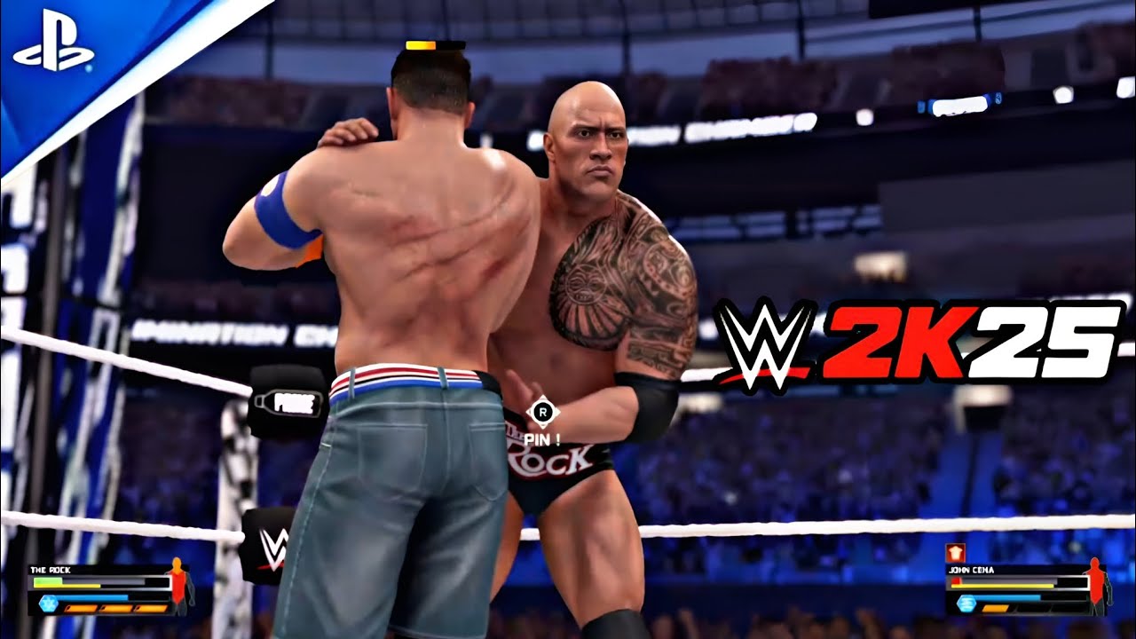 Hitting Finisher To John Cena From BEST 10 