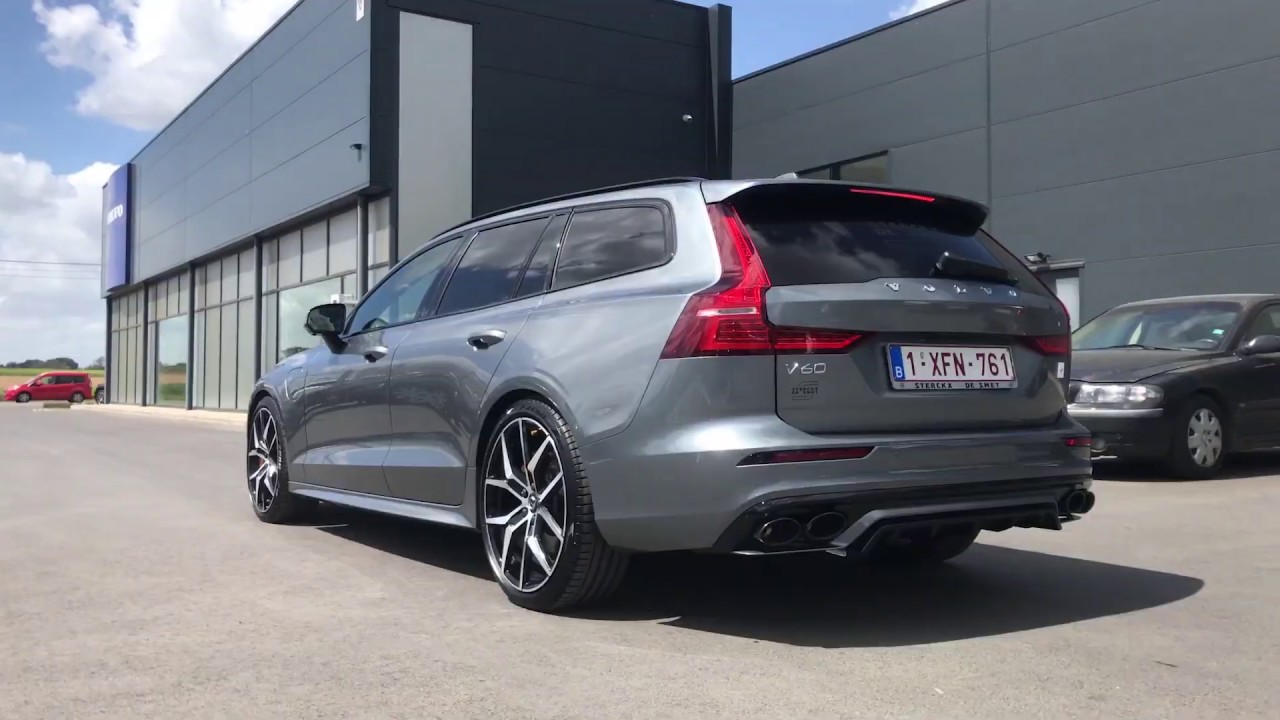 Sterckx - Desmet Polestar Engineered V60 with Heico exhaust