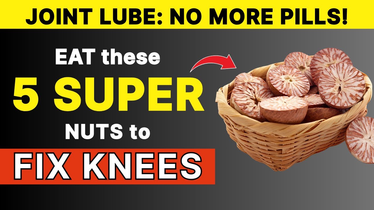 Seniors: Bone-on-Bone Friction? 5 Nuts That Act Like "Joint Grease" to Stop The Grinding!