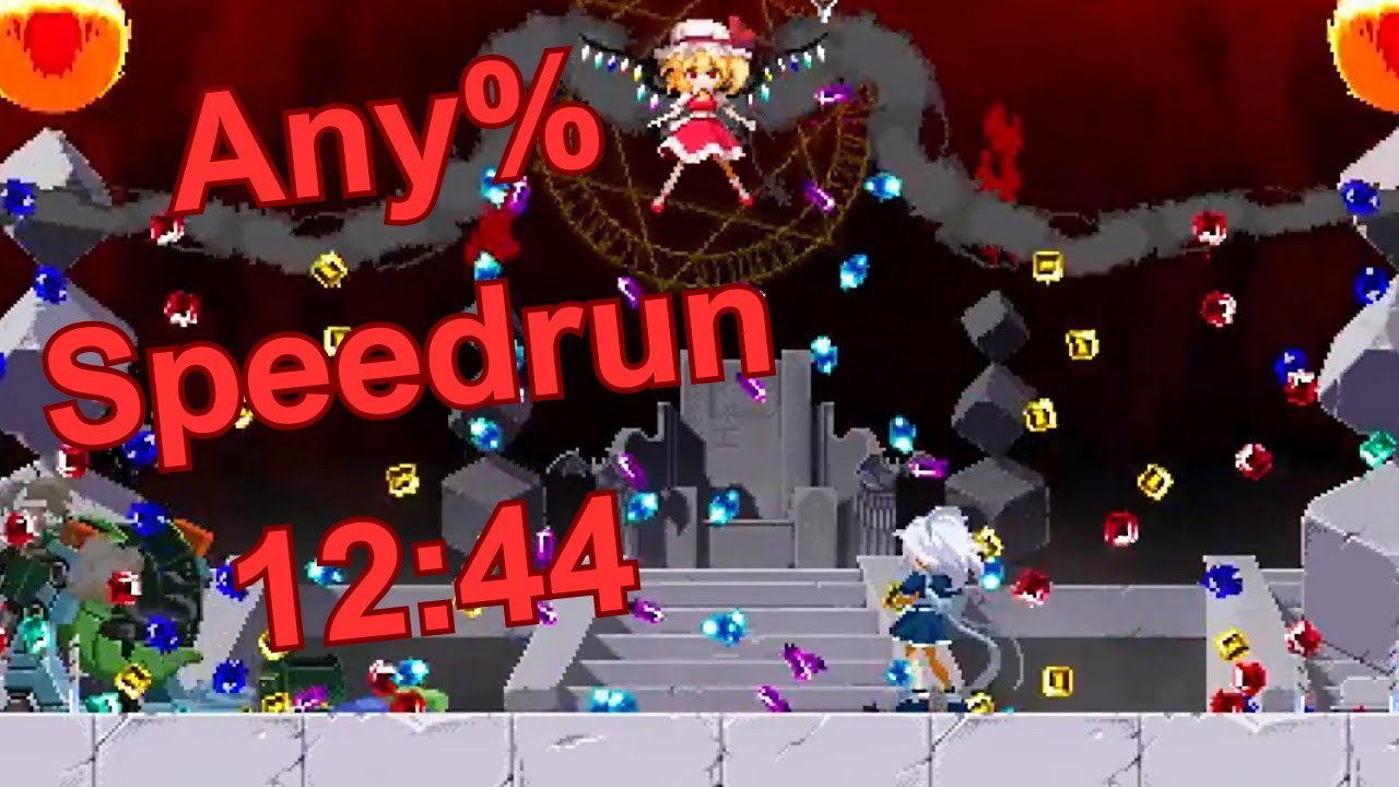 Touhou Luna Nights - Any% Speedrun in 12:44 [Former WR]