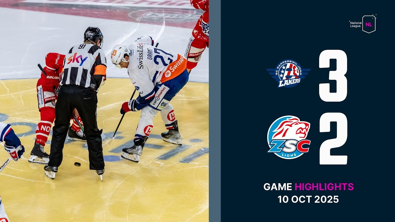 SCRJ Lakers vs. ZSC Lions - Game Highlights