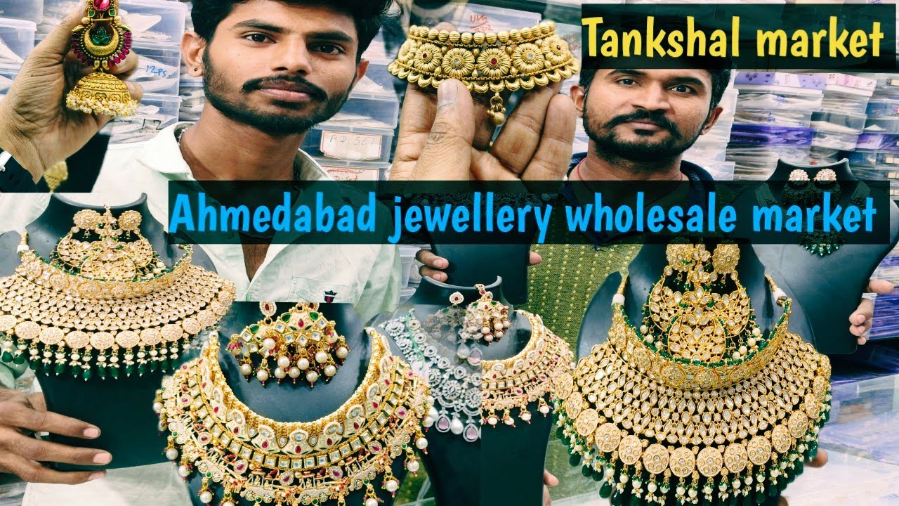 Imitation jewellery sasta bazar Ahmedabad Gujarat/Tankshal market/Ahmedabad wholesale market