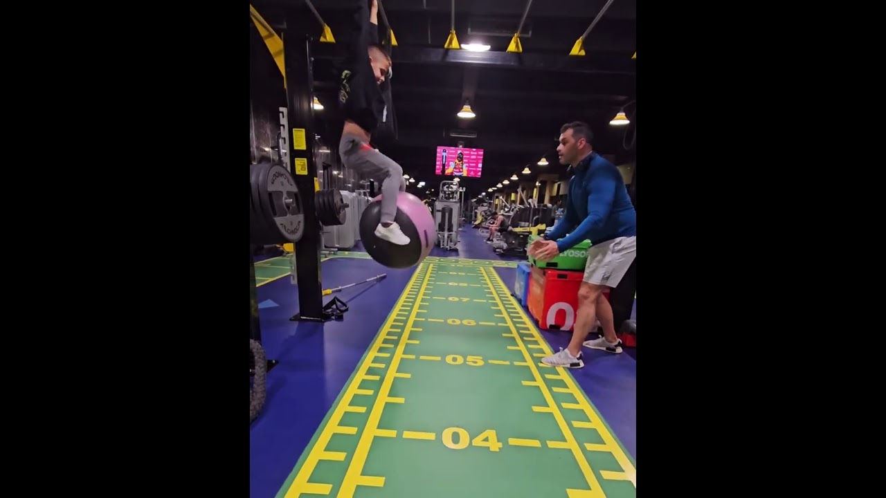 prinderea mingii,  pentru abdomen