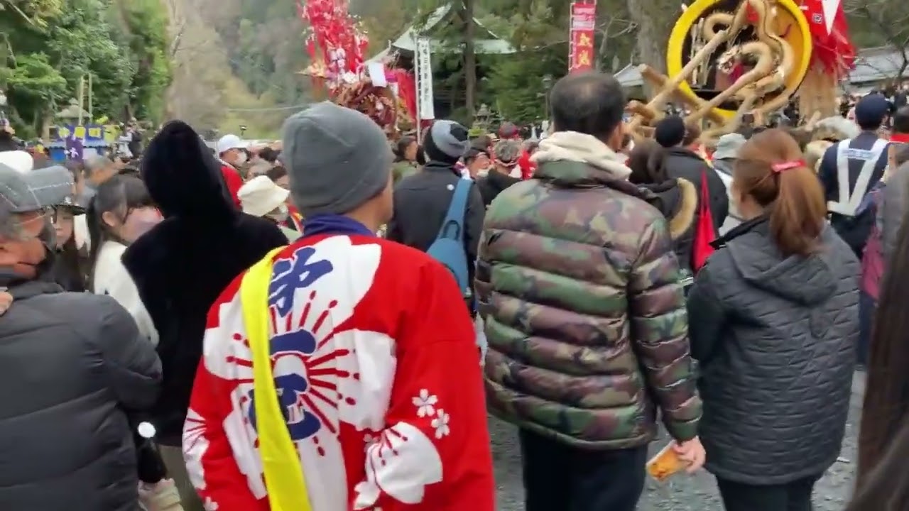 左義長まつり2日目@日牟禮八幡宮 滋賀県近江八幡市 20240317 iPhoneSE2 楽天回線またはau回線