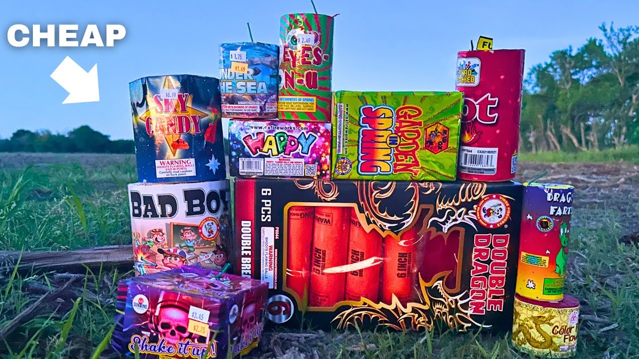 Lighting AFFORDABLE Fireworks!