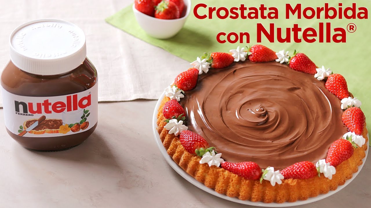 CROSTATA MORBIDA CON NUTELLA&reg; Ricetta Facile - Fatto in Casa da Benedetta
