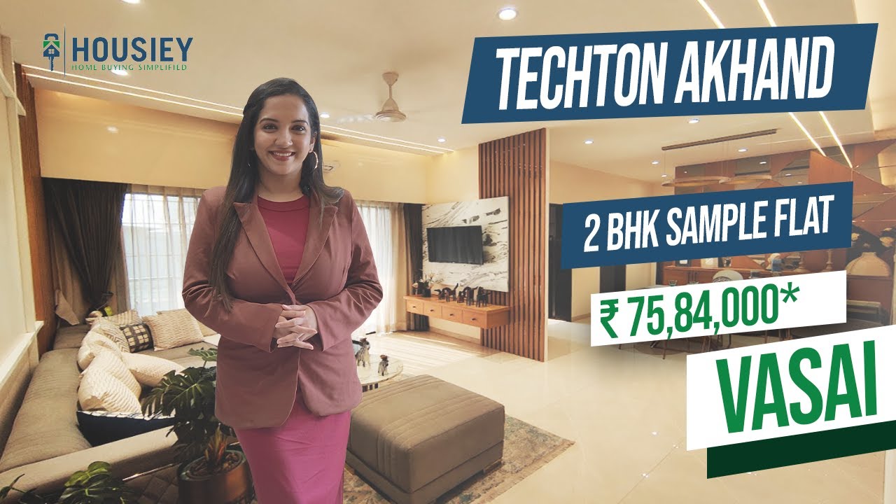 Akhand Vasai East | 2 BHK Sample Flat Tour | Techton Lifespaces Vasai