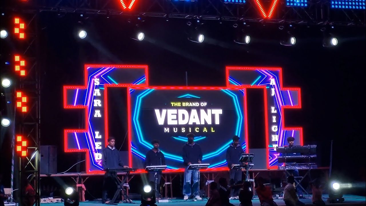 Special Only Aj Light Show + Sara LED Screen Video | Vith Vedant Musical Dj Party |