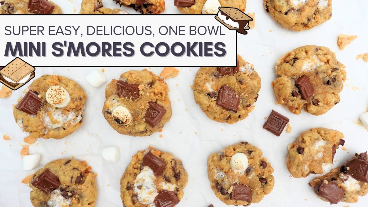 🔥 The Best S’mores Cookie Recipe – Easy, Gooey, & Irresistible! 🍪🍫
