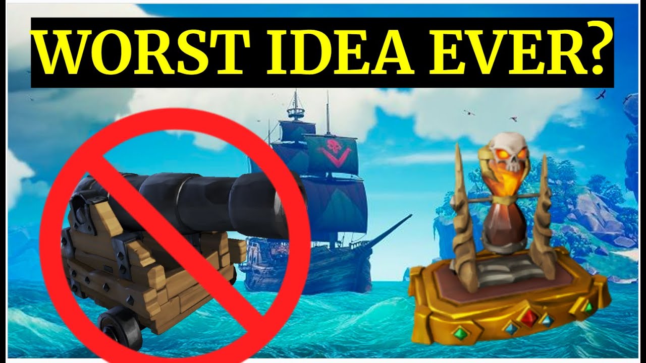 Hourglass but we can't use cannonballs challenge...