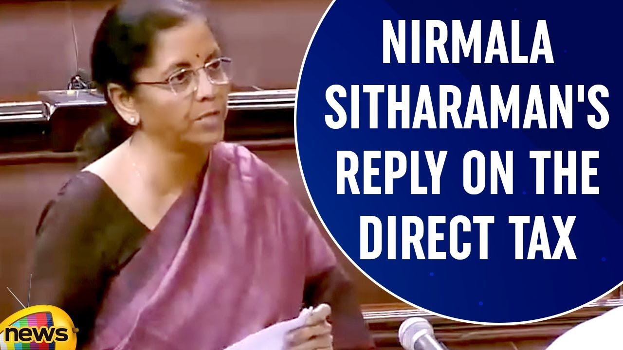 Nirmala Sitharaman's Reply On The Direct Tax Vivad Se Vishwas Bill 2020 In Rajya Sabha | Mango News