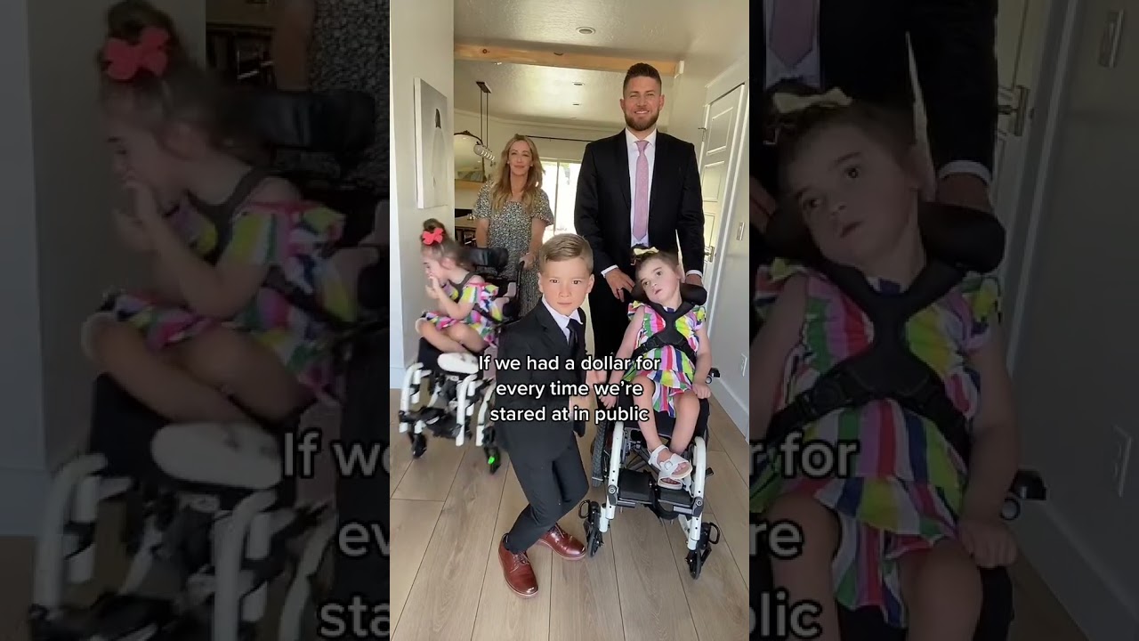 When 2 out of your 3 kids are in wheelchairs, there tends to be some shock value. 🤷🏼&zwj;♀️😂