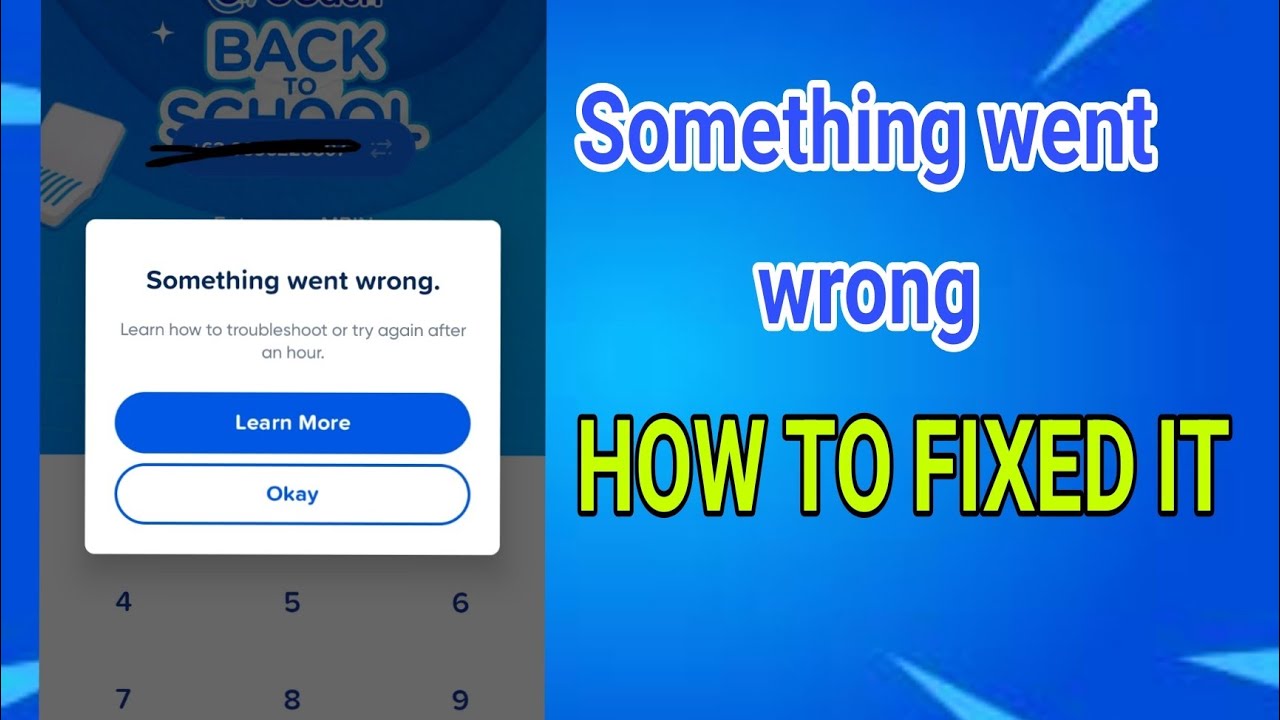 GCash Error: 