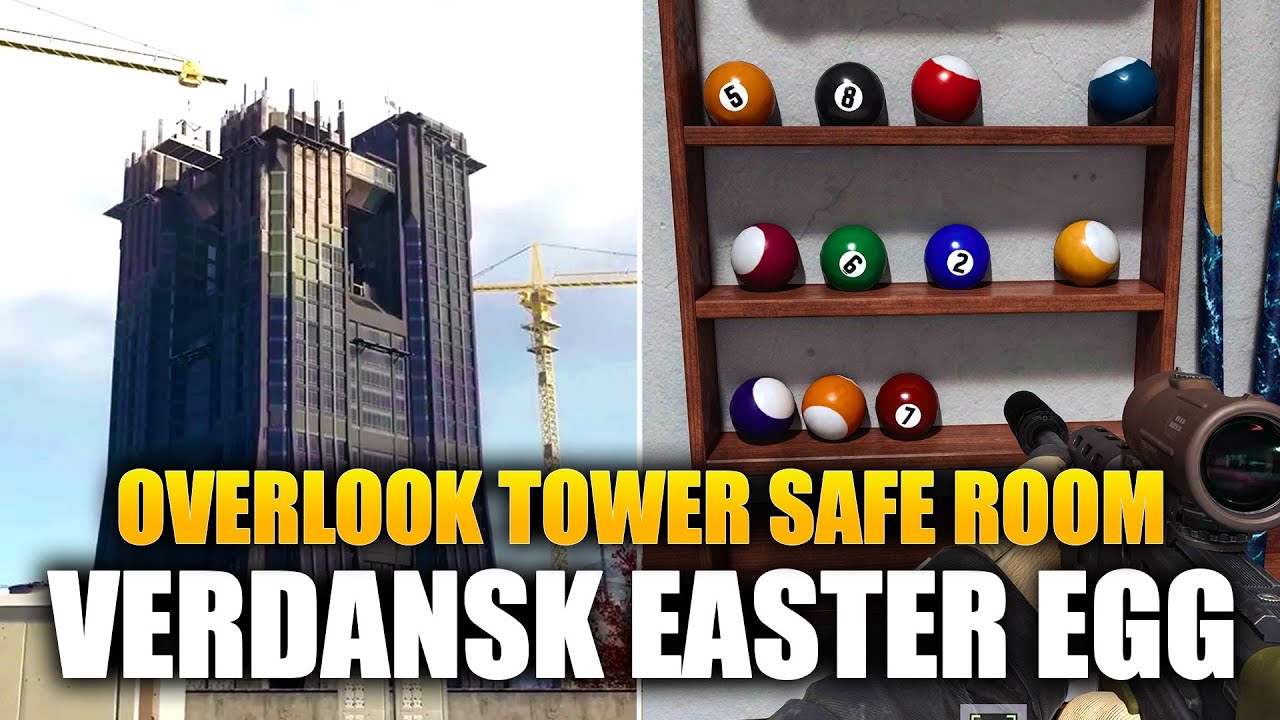 Warzone Verdansk - How to Open the SECRET Overlook Tower Safe Room Easter Egg (FREE Specialist Pack)