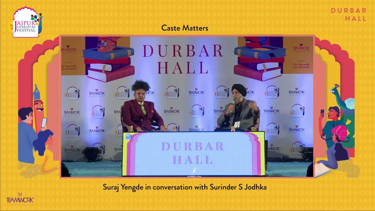 Caste Matters | Suraj Yengde in conversation with Surinder S Jodhka | Jaipur Literature Festival