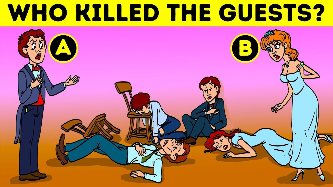 14 CRIME RIDDLES AND TRICKY PUZZLES TO SPIN YOUR MIND